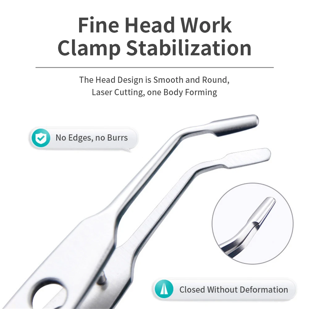 Meibomian الغدة التعبير الملقط ماكياج الجمال الصحة ملاقط الجفن الفولاذ المقاوم للصدأ Meibomian الغدة التعبير أداة الملقط #3