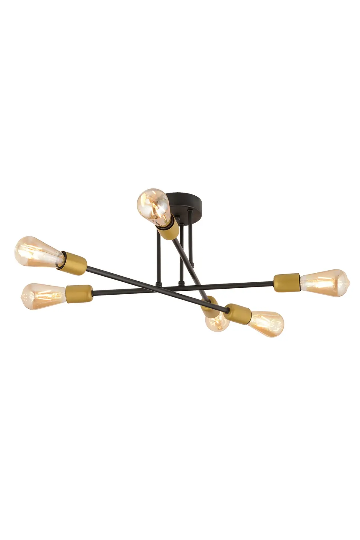 

DOLBOVI Octopus 6 pcs black Modern young room bedroom kitchen Retro living room chandelier