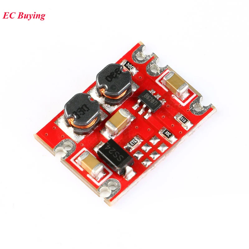 DC-DC Automatic Buck Boost Power Module Step Up Down Voltage Regulated Board 3V-15V Output 3.3V/5V/4.2V/9V/12V DIY S09