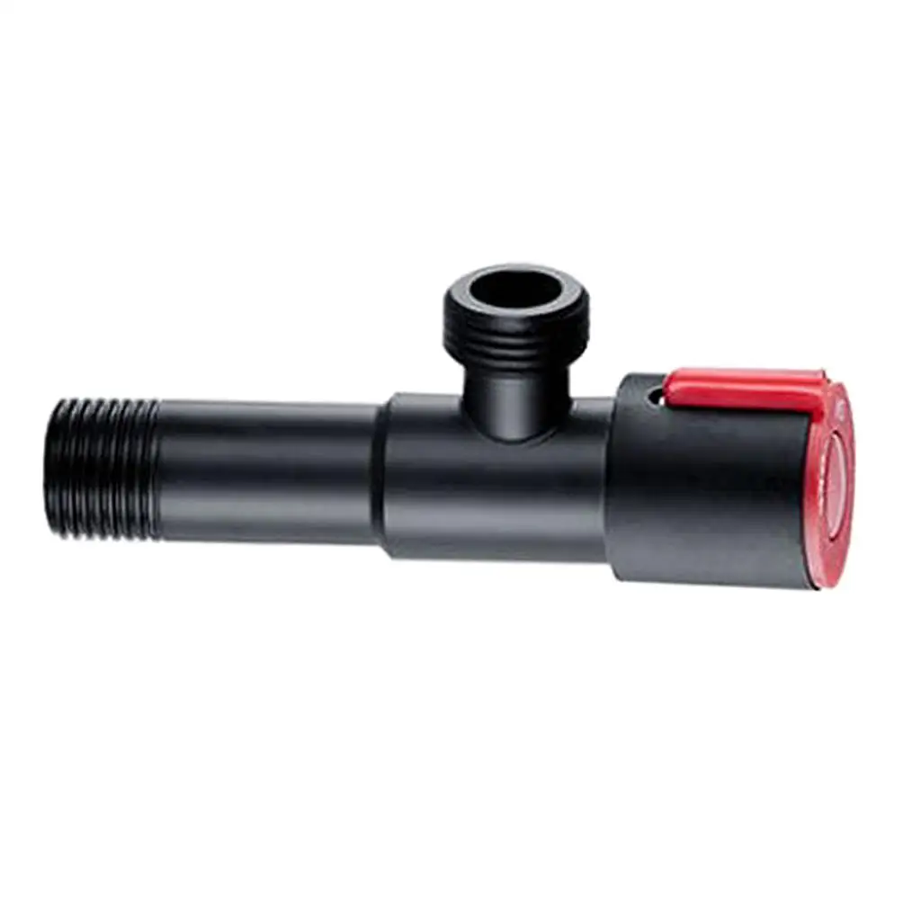 Stainless Steel Plumbing Angle Valve Smooth Switch Faucet Triangle Valve Rust Resistant Shut Off Valve for Bathroom Kitchen