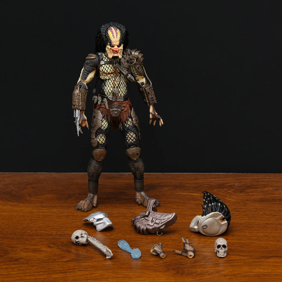 NECA Predator Jungle Hunter Action Figure Hand Made Toy Peripherals Collection Gift