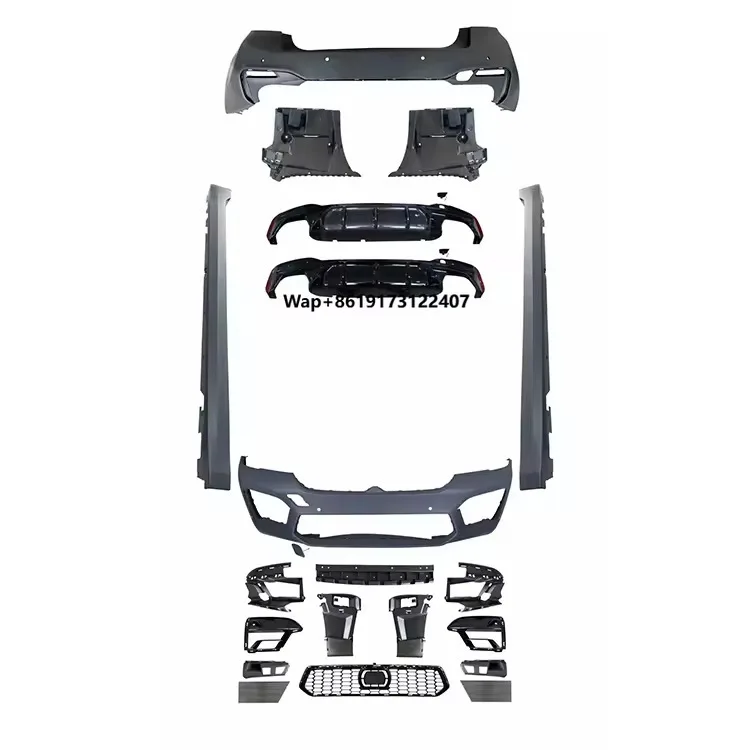 

Car Bodykit for 5 Series G30 G38 Upgrade to M5 2021-2023 Front and Rear Bumper Side Skirts