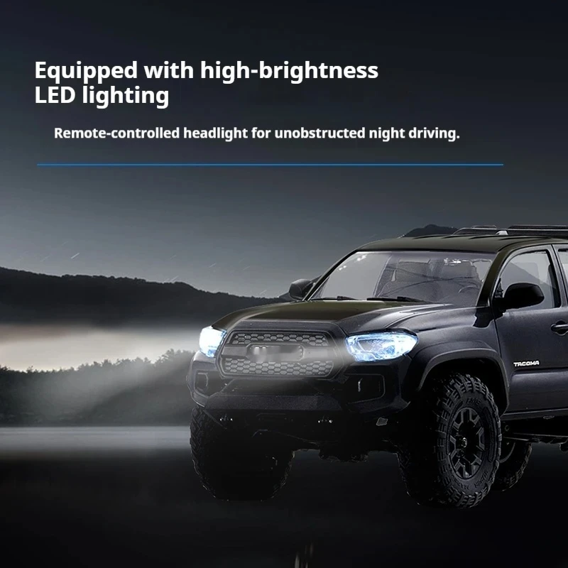 2025 FMS تاكوما 1/24 مقياس التحكم عن بعد RC على الطرق الوعرة تسلق سيارة لعبة هدية للأطفال محاكاة مركبة Fcx24m #5