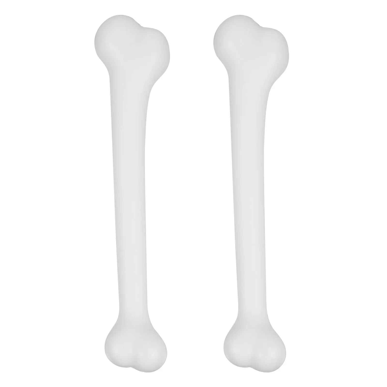

2pcs Halloween Party Props White Decoration Lifelike Plastic Decor For Haunted House Bar Party Accessories Frightening Bone