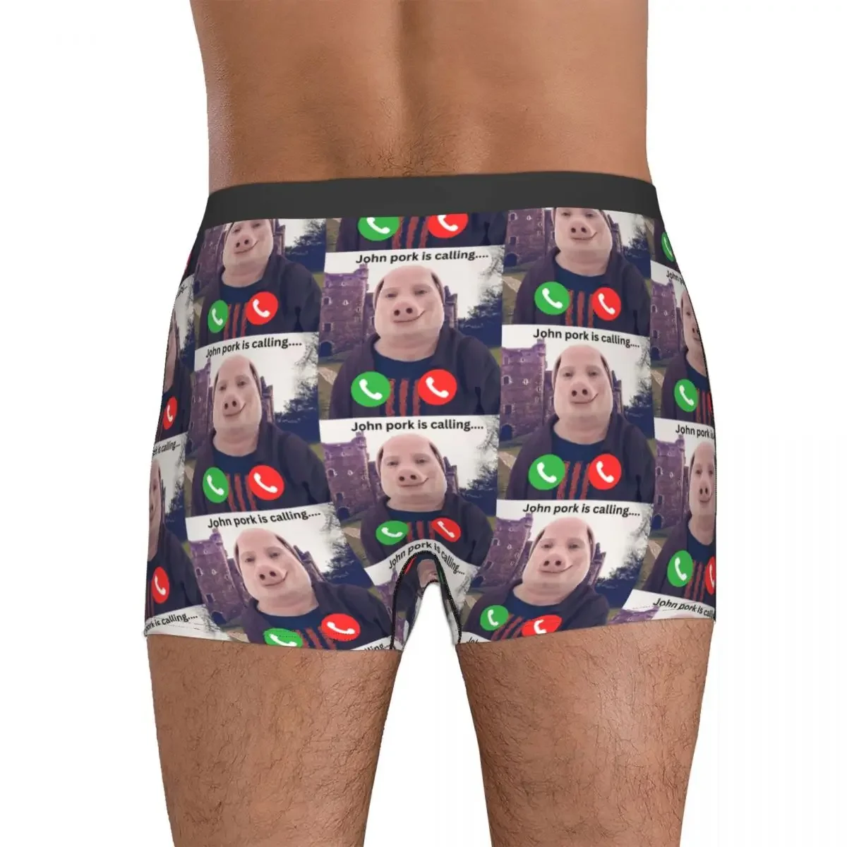 سراويل داخلية بوكسر جون بورك تدعو سراويل داخلية ناعمة للرجال هدية لصديقك