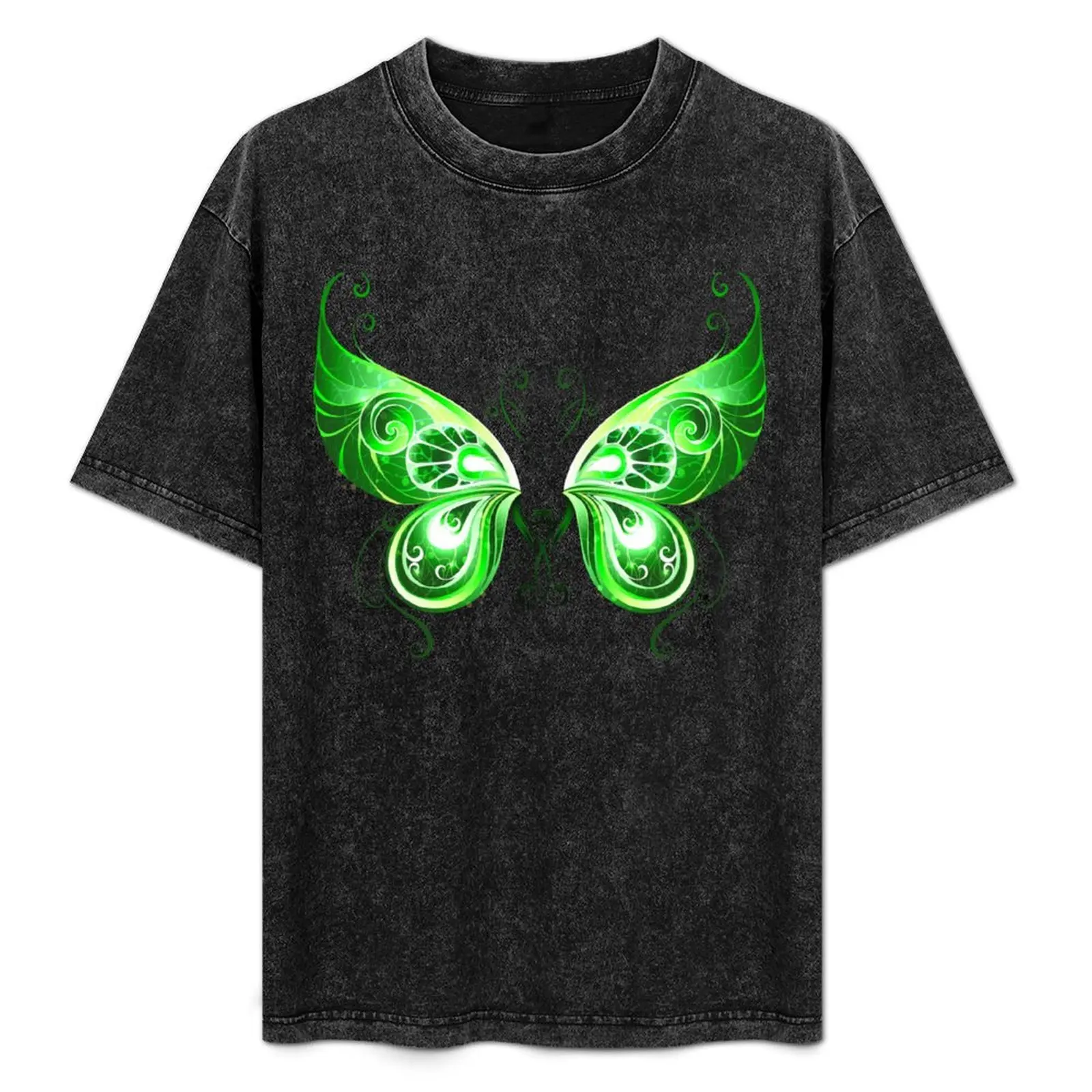 

Green Fairy Wings ( Green Butterfly Wings ) T-Shirt oversizeds graphic t shirt vintage shirts men graphic