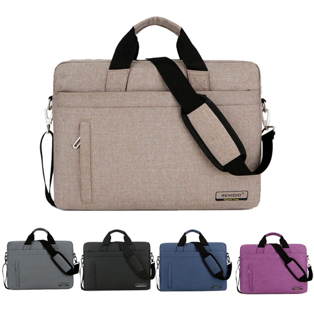Laptop Bag 13.3 14 15.6 17.3 Inch Notebook Computer Case For Macbook Air Pro 13 Shoulder Handbag Men Women Waterproof Briefcase