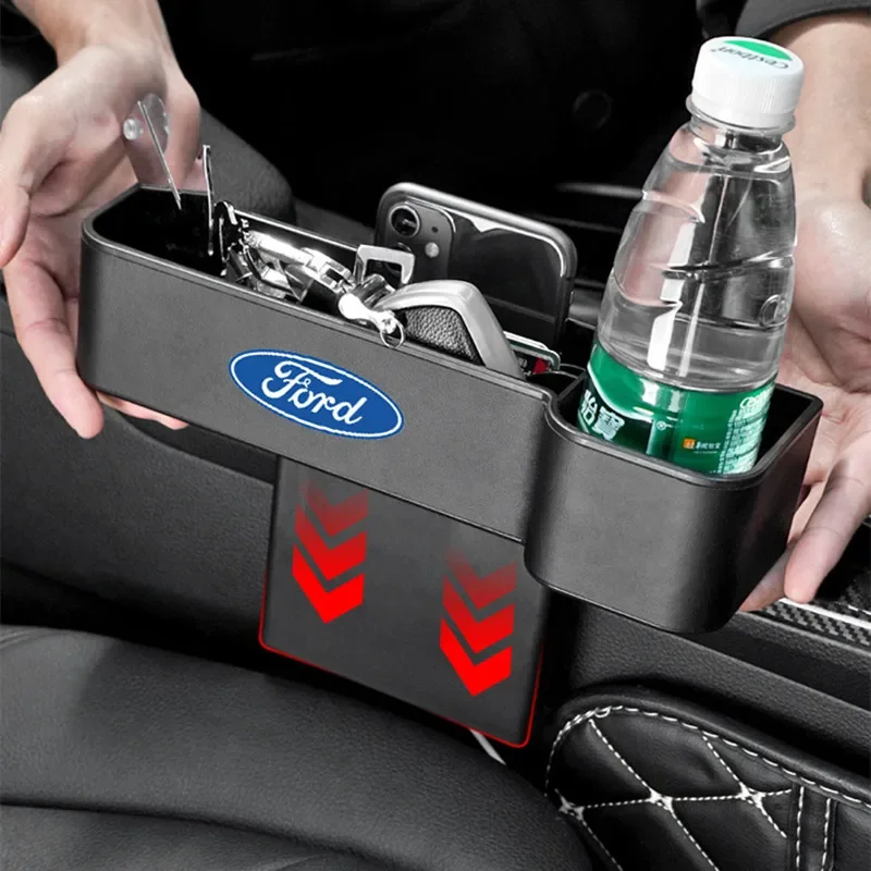 

Car Storage Box Seat Gap Slot Sundries Organizer Case for Ford Kuga Mondeo Ecosport Fiesta Focus Explorer Fusion Transit Everest