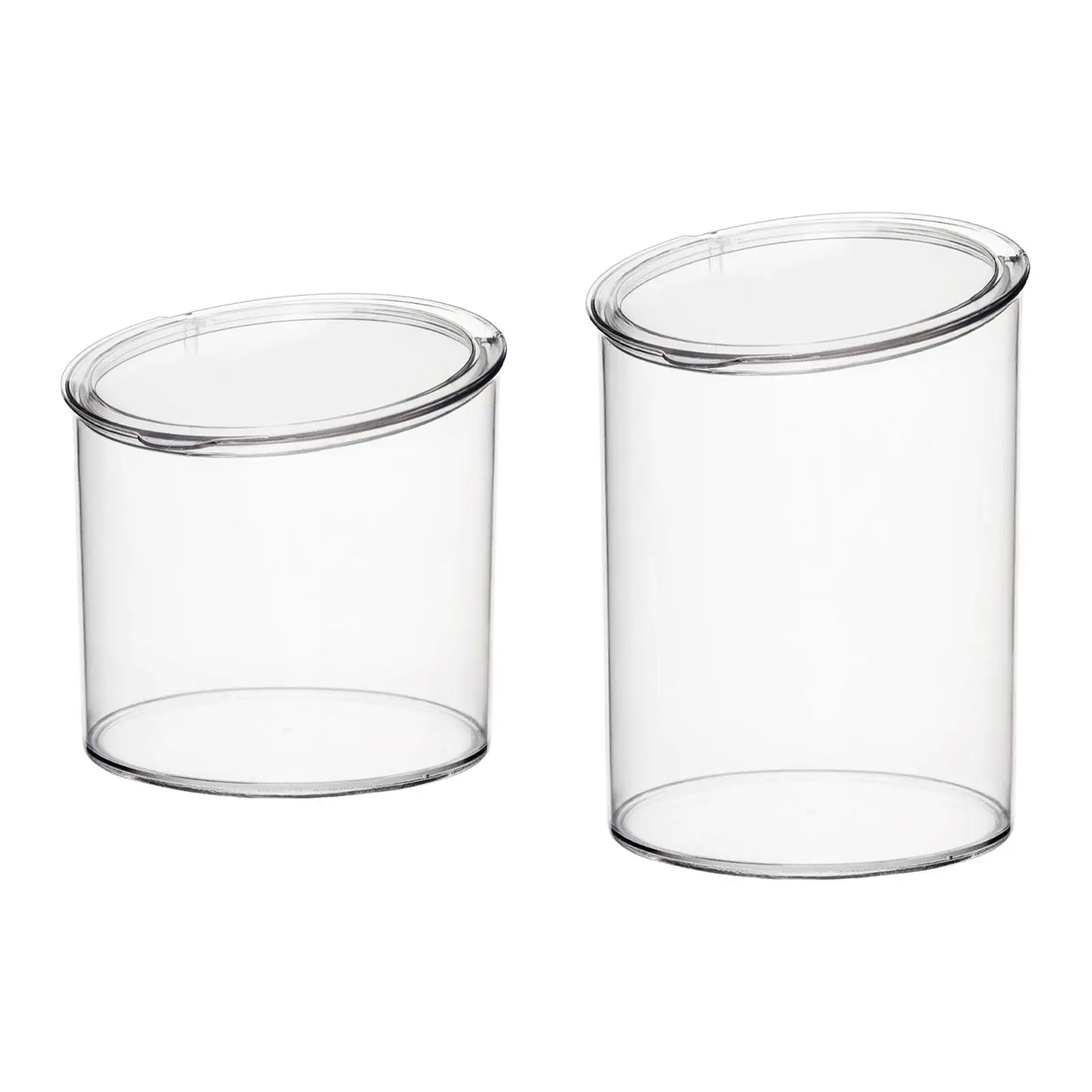 Airtight Food Storage Container Keeps Food Fresh Dry Round Snack Cereal Container Kitchen Organizer for Kitchen Restaurants Home