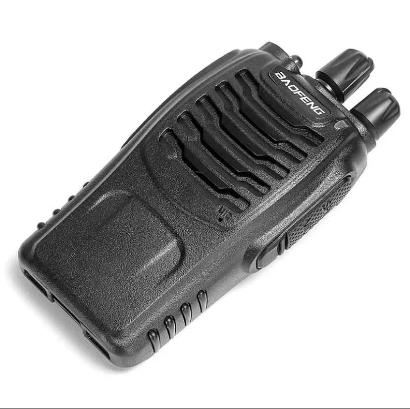 5-10km Talkie Long Range Two-way Radio ultra-long standby time Waterproof Walkie BF-888S UHF 400-470MHz 16CH VOX with Type-C Cha
