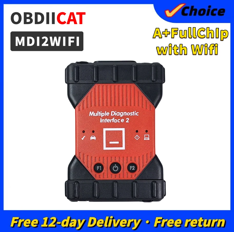 Новый автомобильный диагностический инструмент Opel GDS MDI2 от OBDIICAT Поддержка USB/Wi-Fi интерфейс CAN FD OBD2II MDI 2 ка...