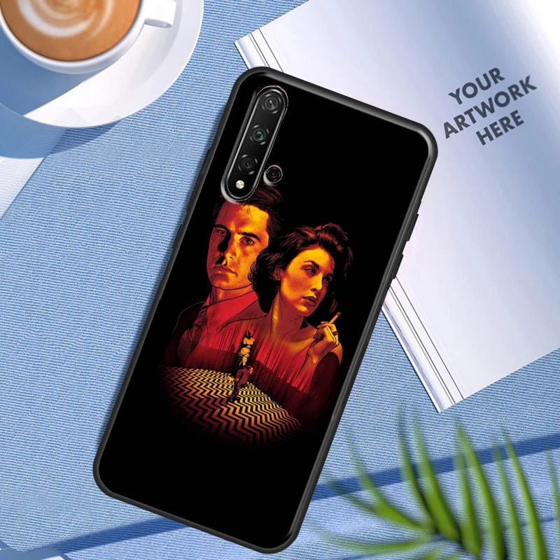 مرحبا بكم في Twin Peaks لهواوي Nova Y61 Y70 Y91 Y90 Y60 Y72 12s 12i 9 10 SE 11i 8i P20 P40 Lite P60 P30 Pro #6