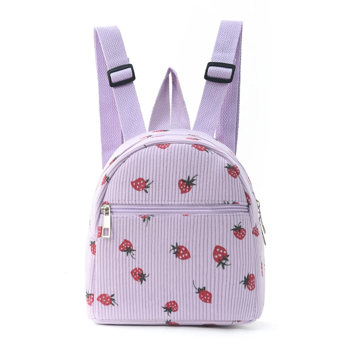 Grenzüberschreitender Bestseller-Rucksack Mini-Netz-Farbiger Mehrfarbiger Rucksack Modischer Cord-Rucksack Einfacher Lässiger Rucksack für Damen und Herren – Detail 13
