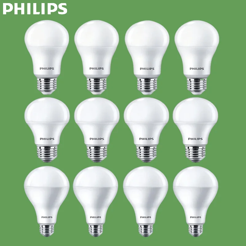 

Philips 5W 7W 9W 11W 13W 15W 19W 23W White Light 3000K/6500k E27 Essential LED Bulbs 220V-240V Indoor Lamps Economy Original LED