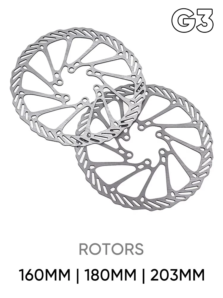 AliExpress NONE G3 Rotor Bike Hydraulic Brake Disc MTB 160mm 180mm 203mm Bicycle Rotor MTB Cycling Brake Mountain Bike Hydraulic Brake Disk Part