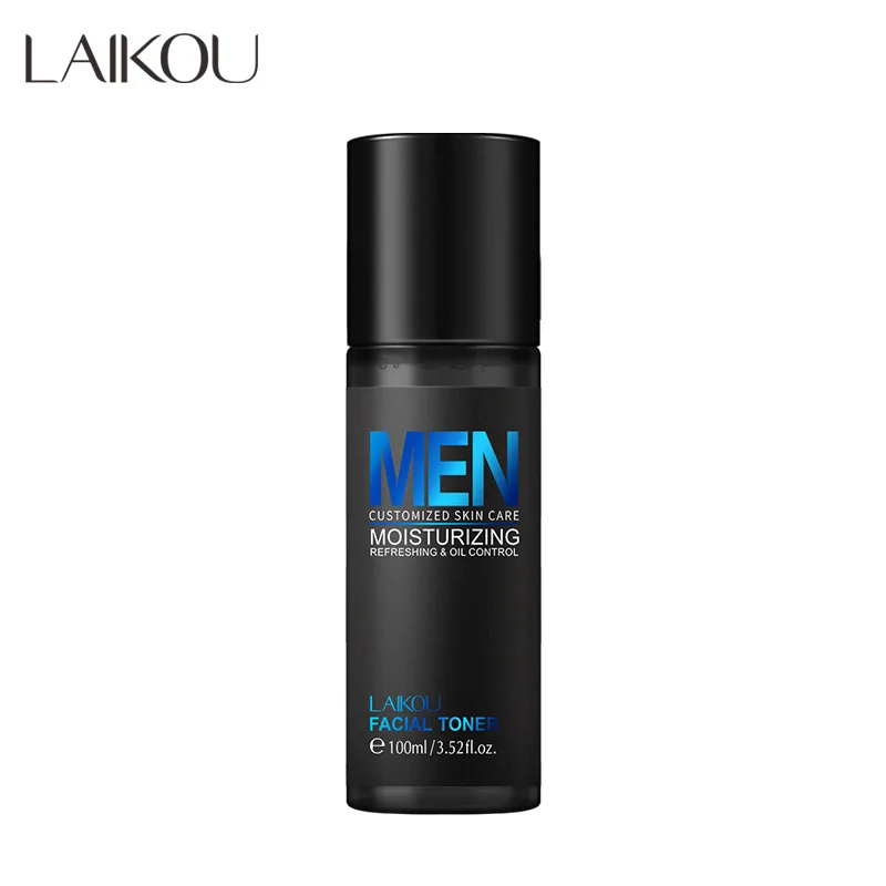 

LAIKOU Men's Toner Hyaluronic Acid Moisturizing Oil Control Pore-Refining Korean Skin Care Product 100ml