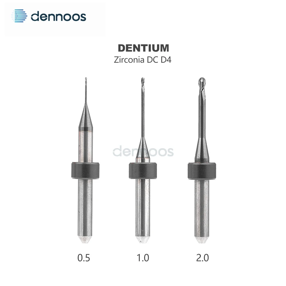 Dental-Zirkonoxid-Fräser D3/D4 mit DC-Beschichtung für alle Marken wie Amann/Sirona/ARUM/UP3D/Zirkonzahn/Roland/Yureca – Detail 14