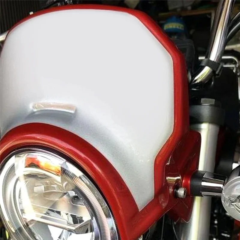 

For DAX125 ST125 2022-2024 Decorative Windshield Instrument Cover Cap For Motorcycle Red
