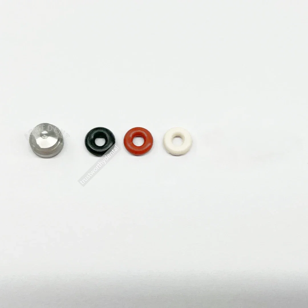 مجموعة غطاء التجنيب على شكل حلقة دائرية للأسنان مجموعة الإسكان المعدنية للاحتفاظ على الأسنان الزائدة لمرفقات دعامة الكرة تناسب Hiossen المتوافق