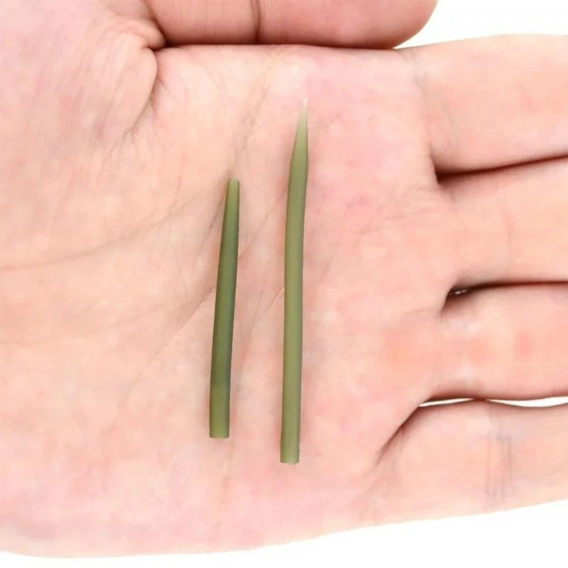 

Flexible Rubber Tip Tube 54mm/40mm Fishing Anti Tangles Sleeves with Hook Ensures Smooth Line Enduring