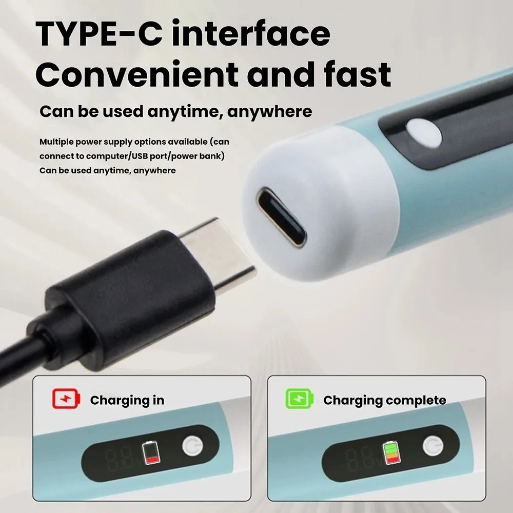 

Беспроводной термопен-аппликатор 560-600°C с USB-питанием, быстрый нагрев, USB-паяльник-набор