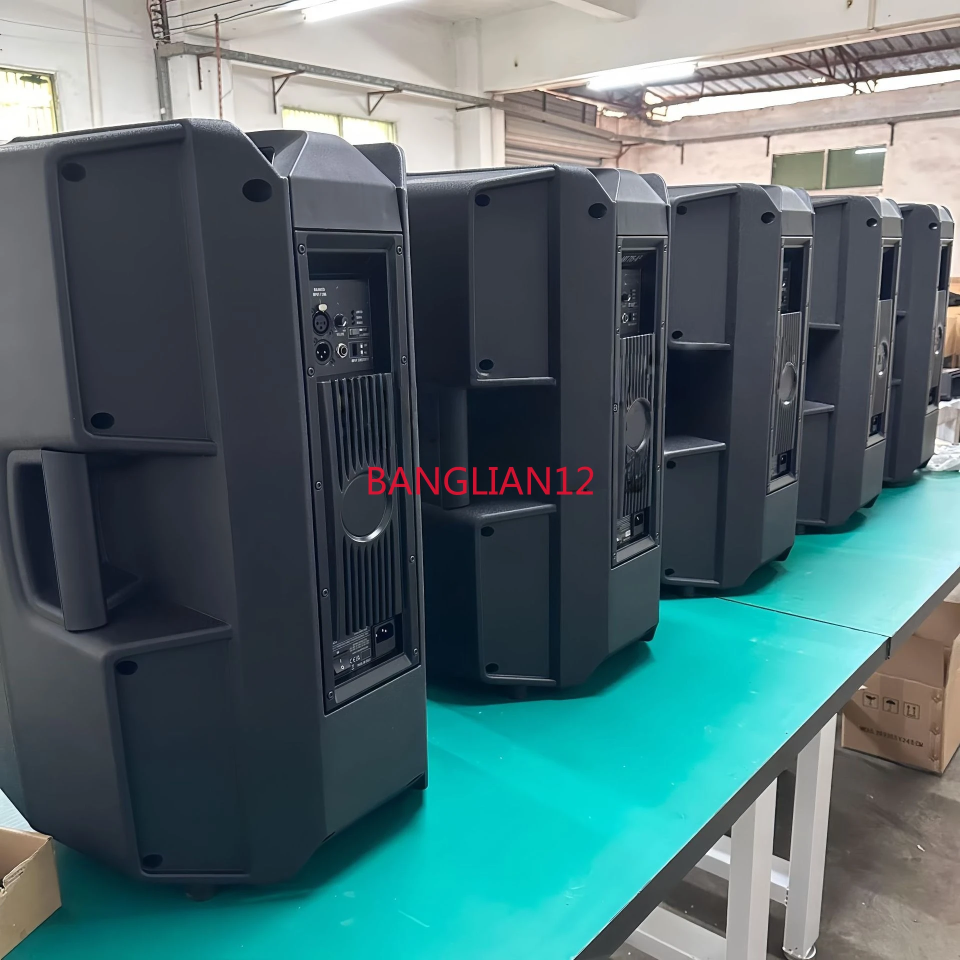 Single 15-inch two-way professional line array speaker outdoor waterproof stage bar active audio