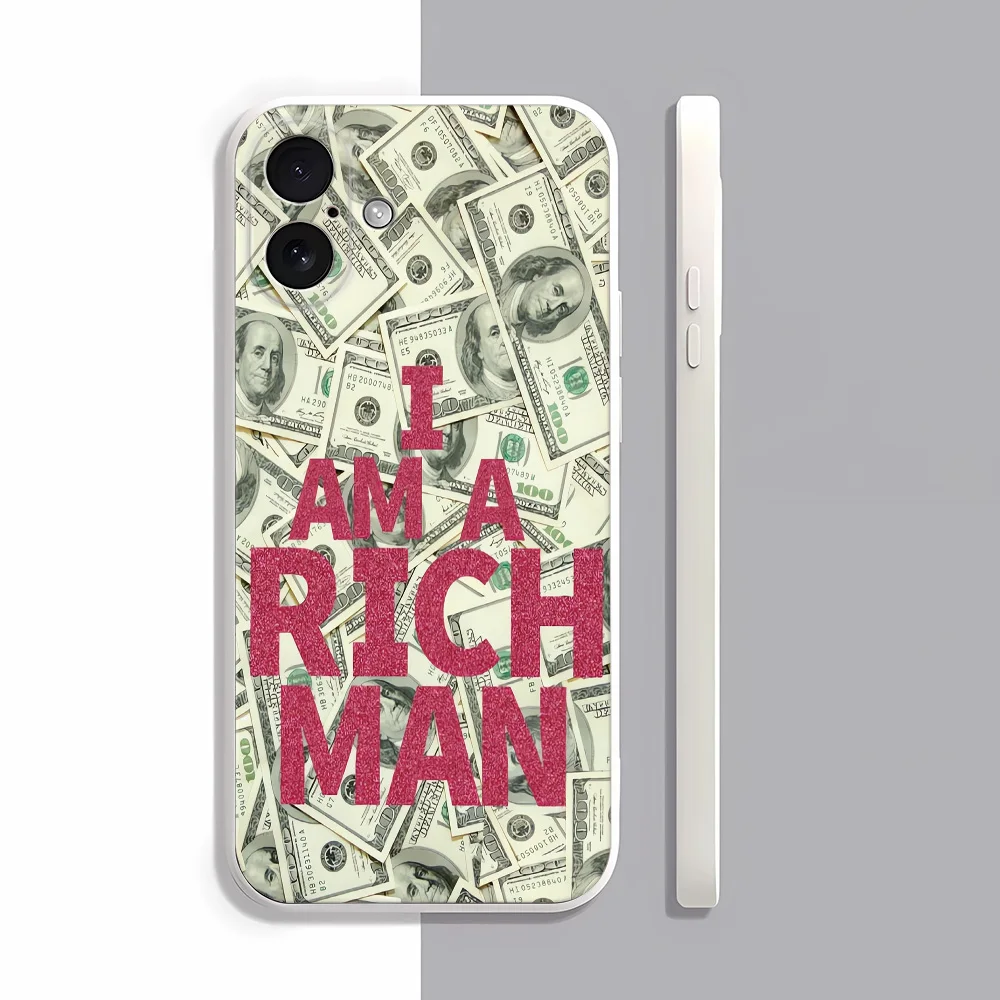 

RICH Phone Case for iPhone17Pro Max/17Pro/17/16/15/14/13/12/11/Pro/Plus Fashion Friend Gift Aesthetic Phone Case