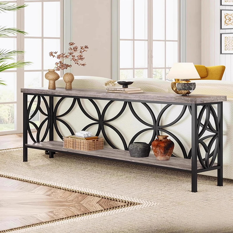 Luxury American Console Table Vintage Wabi Sabi Narrow For Hallway Console Table Living Room Entrance Mesa Estrecha Furniture