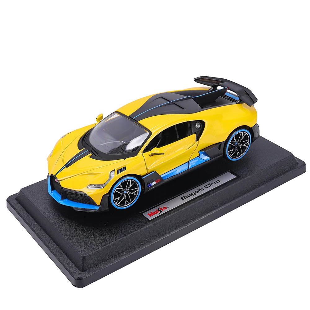 Maisto 1:24 Bugatti Chiron divo Chiron simulation alloy car model crafts decoration collection toy tools gift