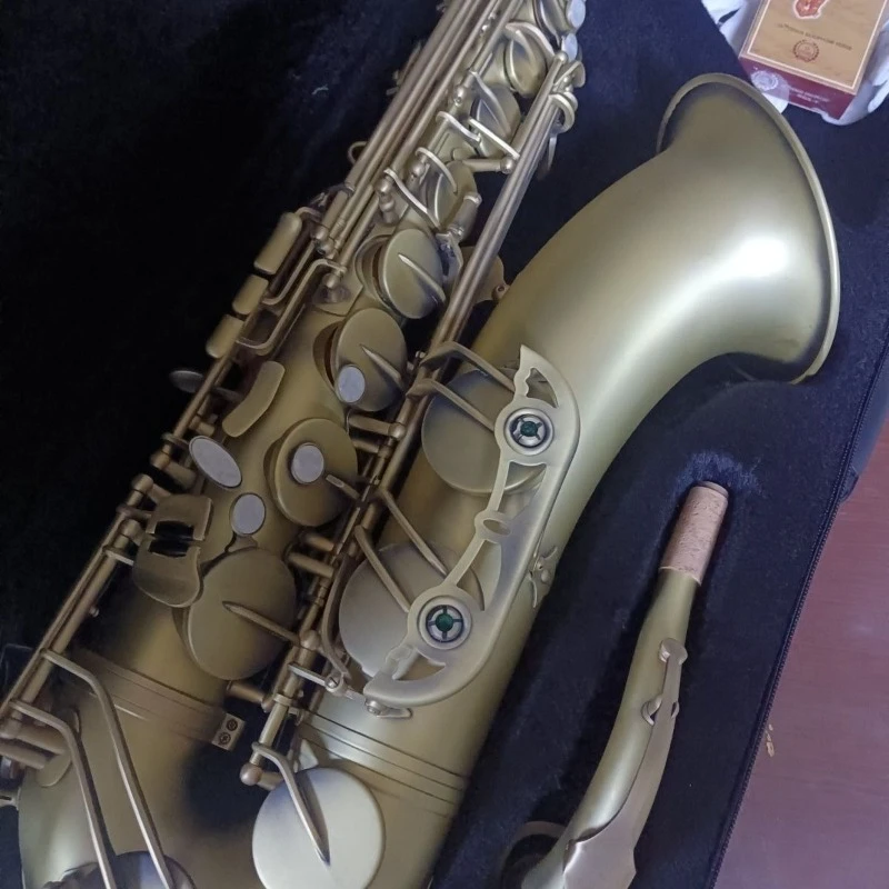 

Alto antique matte B flat saxophone professional performance