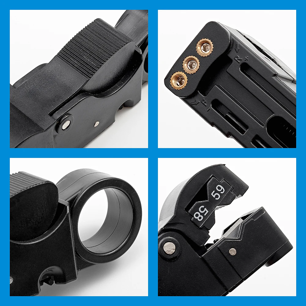 متجرد الفولاذ المقاوم للصدأ مسدس وجع ملحق معزول الكهربائية مستقيم تجريد كماشة Decrustation سلك كابل أدوات