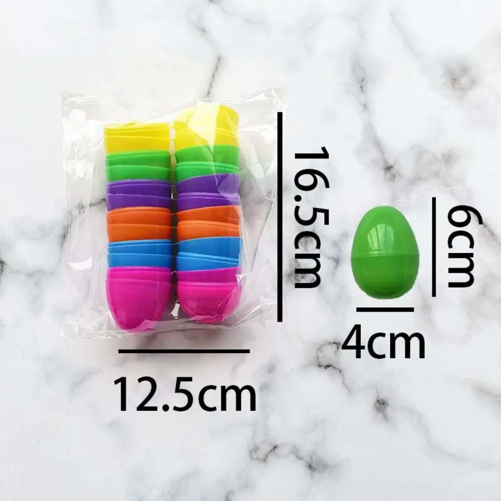 6 pièces Œufs dorés de 2,4 pouces Œufs de Pâques en plastique dorés et remplissables en vrac