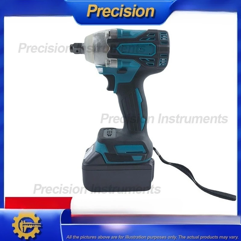 2026 Cordless Brushless Electric Wrench for Home Use Lithium Battery Powered Impact Wrench Electric Tool for International