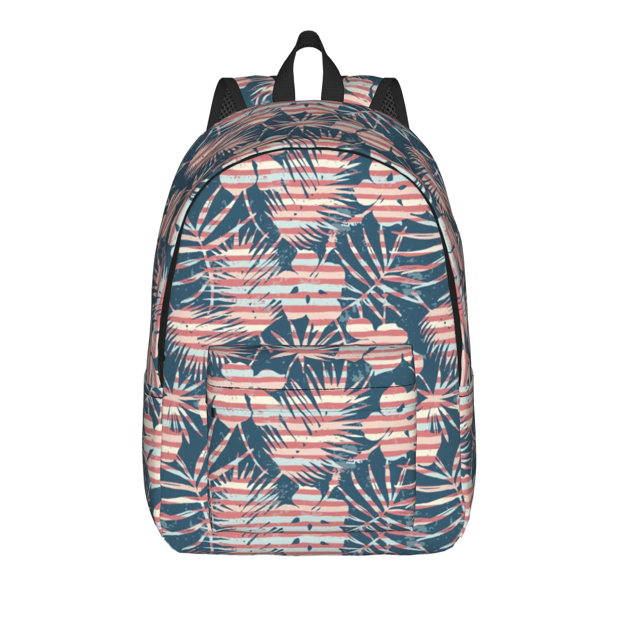Exotic  With Tropical Plants   Backpack  Male Polyester Camping Backpacks Lightweight Kawaii School Bags Rucksack