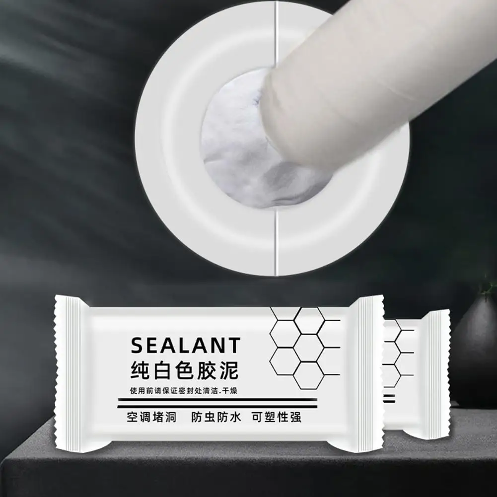 5/10pcs Bathroom Solid Glue Waterproof Sealant Wall Hole Sealant Seal Sealing Paste Sewer Pipe Caulking Agent Super Sealers