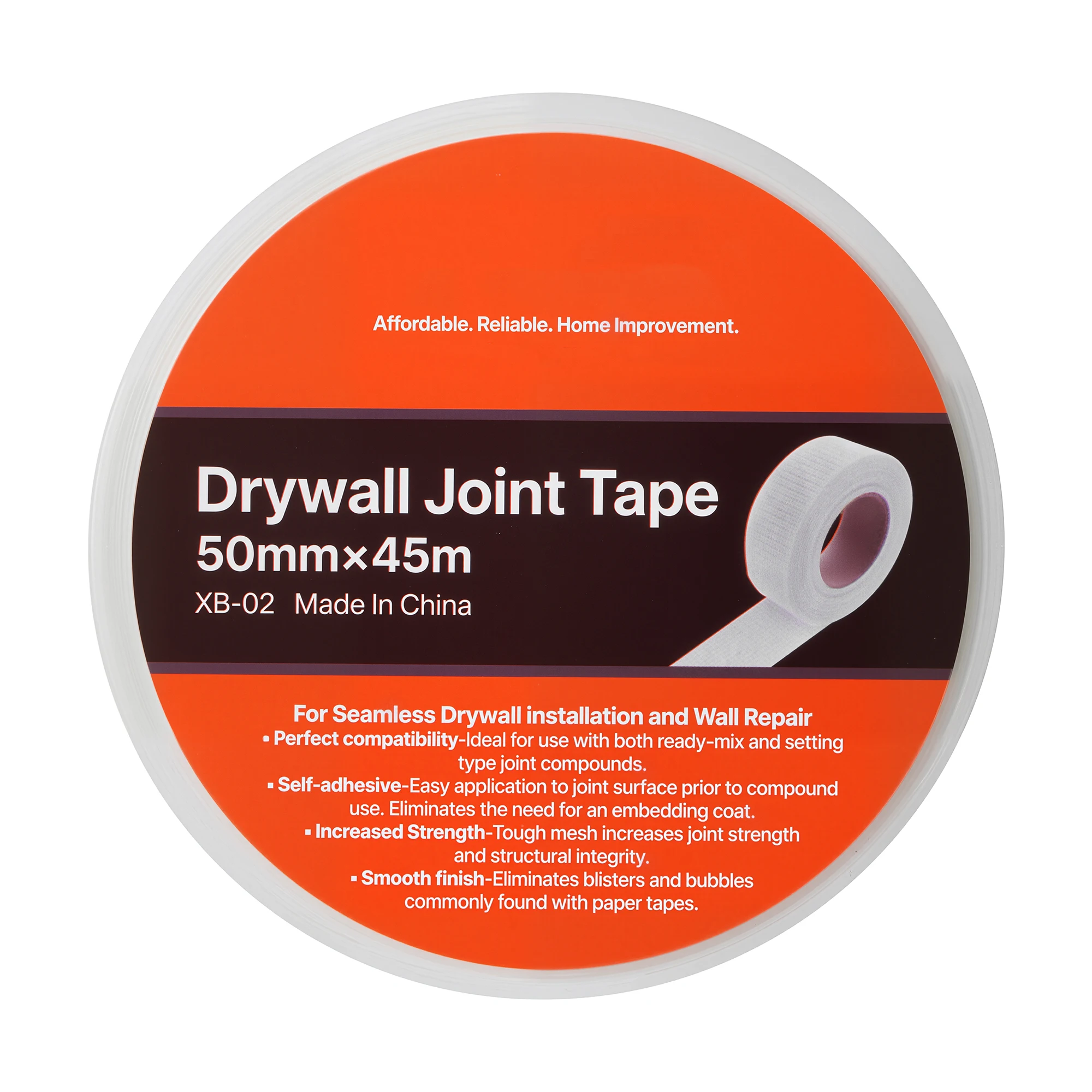 VEVOR Drywall Mesh Tape 1.97in Wx147.64ft L Self-Adhesive Fiberglass Drywall 36 Rolls Dry Wall Patch for Ceiling Crack Repair