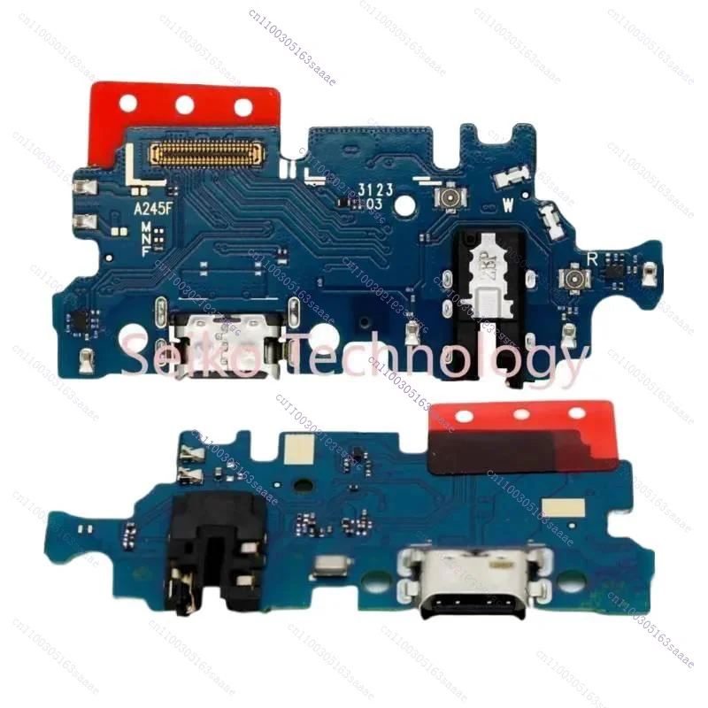 usb-充電ポートボードコネクタドックオーディオジャック-samsung-galaxyg-a245f-a24-4-用
