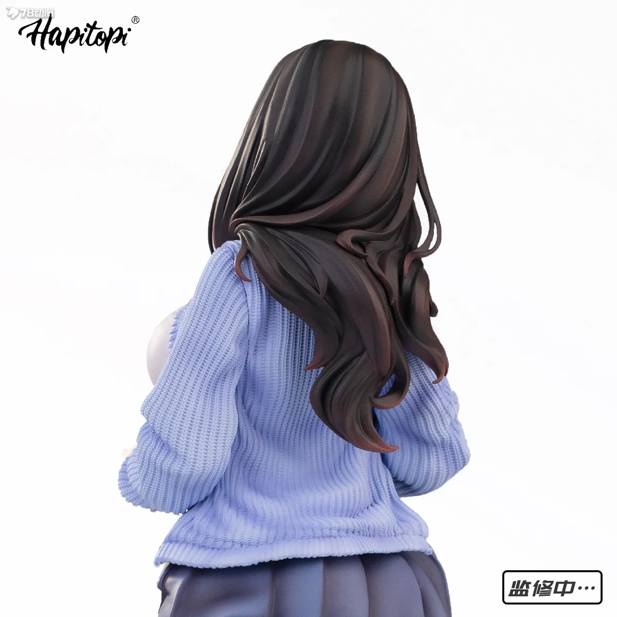 Hapitopi Bathroom Sister - 1/6 Scale PVC Figure with Gaze-Following Eyes & Thermochromic Paint Action Figures toys