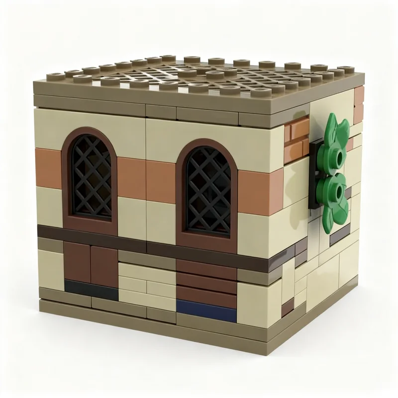 183pcs MOC Gear Tafelspelletjes Puzzels Zwaard Puzzeldoos Model Bouwstenen Architectuur DIY Kerstcadeau Speelgoed Creatief Idee