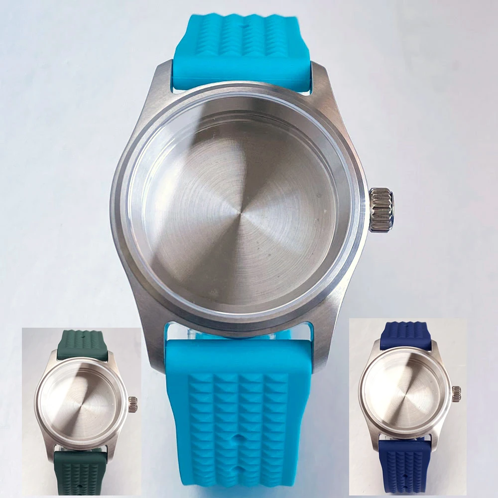 

20ATM Pilot 36mm/39mm Diving Watch Case Strap Set For NH35 NH36 ETA2824 PT5000 Miyota 8215 Movement Auto Watch Sapphire Glass