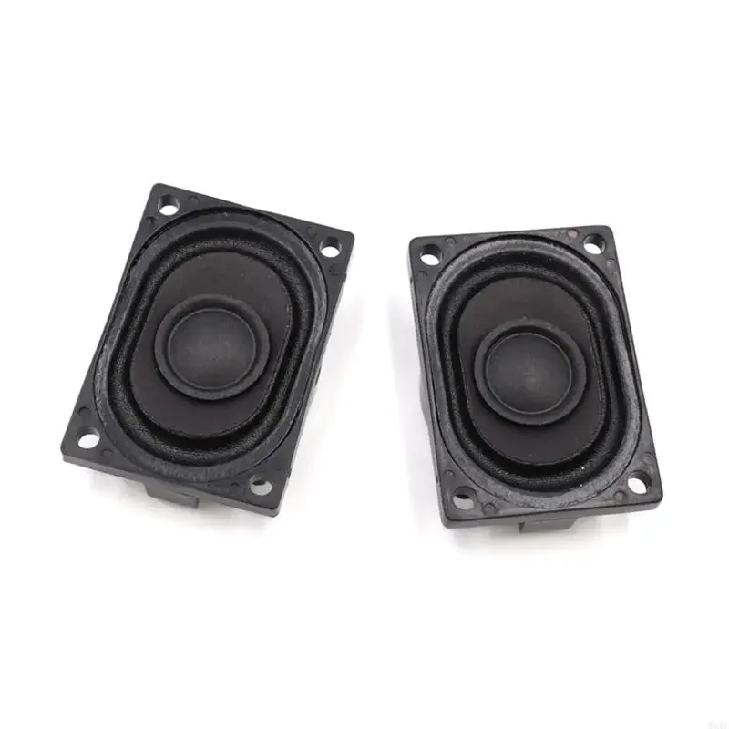 

MXMF 2pcs Mini Portable Speakers 2840 8 Ohm 2W 28mmx40mm Loudspeaker Square DIY
