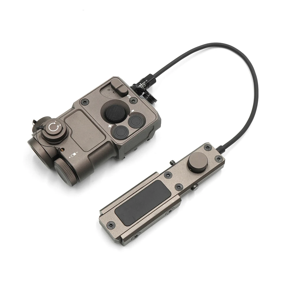 

Тактический ИК-лазерный модуль с зеленым лазером для прицеливания, совместимый с ночным видением, алюминиевый корпус, точная регулировка