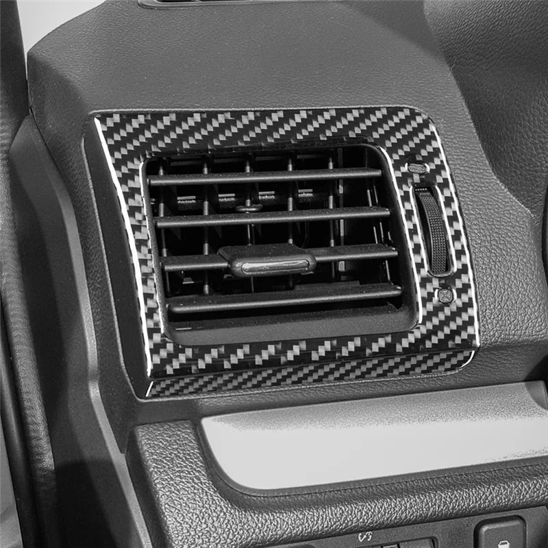 

Well For Subaru Impreza 2012-2016 XV Crosstrek 2013-2017 Carbon Fiber Dashboard Side Air Vent Cover Trim Accessories
