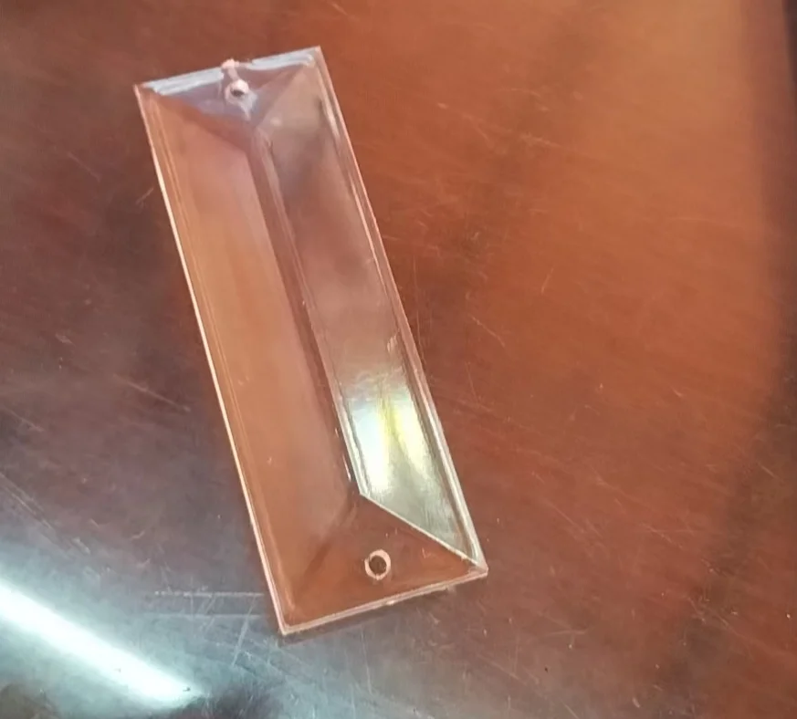 1 peça barra de gelo contas acrílicas para decoração de peças centrais de mesa de casamento 1594