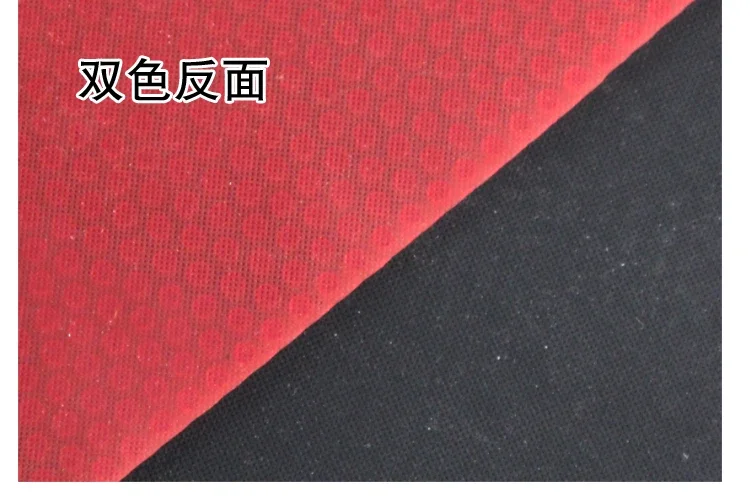 Lange Noppen Deutsch REACH Tischtennisgummi Rot/Schwarz OX 3,0 mm Höhe Große Partikel Tischtennis-Gummiplatte Starke Rotation – Detail 4
