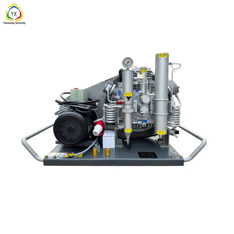 Air Compressor, 300 Bar High Pressure Piston Pump with 300L/Min Flow for Industrial and Diving Construction  Use