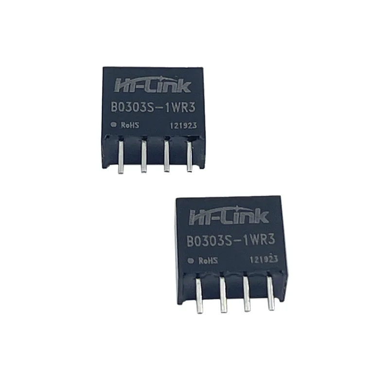 Hi-Link-Módulo de potência isolado de saída única, DC, DC, DC, 1W, 5V, B0305S, B0312S, B1212S, B1205S, B1505S, B2405S