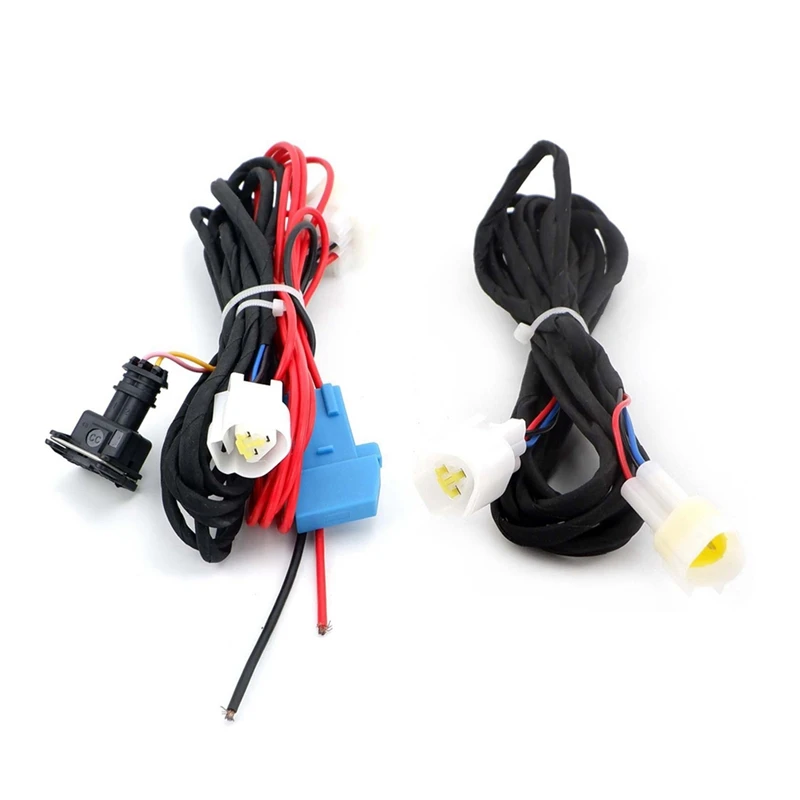 12V / 24V Air Heater Wiring Harness Power Supply Wire Adapter + Control Panel Extension Cable For Car