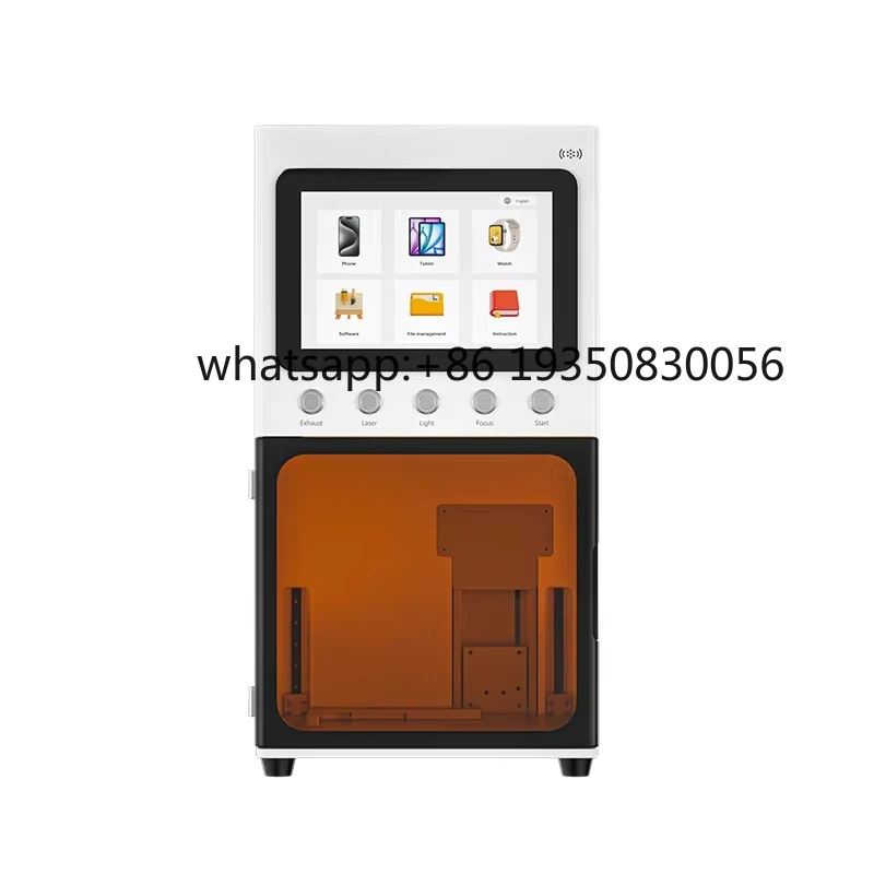 TBK Intelligent AI UV Marking Machine Supports  LCD Glass Back Shell Engraving 220V 1-Year Warranty PLC