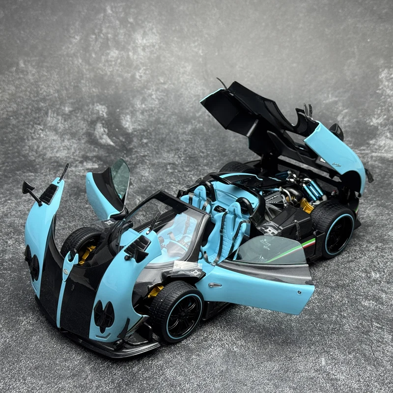 

В наличии 1:18 Pagani UNO Zonda F 2005, литая под давлением модель автомобиля из сплава, игрушка для мальчиков, коллекционное украшение для взрослых.